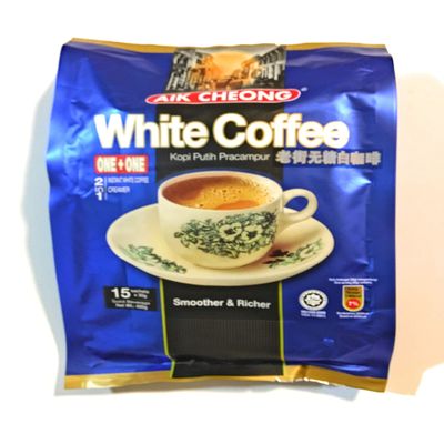 Aik Cheong White Coffee 2 In 1(Instant White +Coffee Creamer)-15x30g