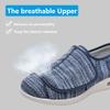 Womens Proven Foot Pain Relief Diabetic Shoes with Arch Support,Memory Foam Insole Wide Width Walking Orthopedic Edema Swollen Feet Arthritis Indoor/Outdoor Light Blue view 3