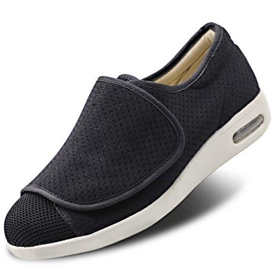 Womens Proven Foot Pain Relief Diabetic Shoes with Arch Support,Memory Foam Insole Wide Width Walking Orthopedic Edema Swollen Feet Arthritis Indoor/Outdoor Black