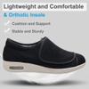 Womens Proven Foot Pain Relief Diabetic Shoes with Arch Support,Memory Foam Insole Wide Width Walking Orthopedic Edema Swollen Feet Arthritis Indoor/Outdoor Black view 4