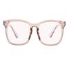 Agstum Blue Light Blocking Glasses Anti-fatigue Gaming Glasses Computer Glasses (Coffee) view 1