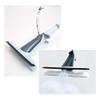 Shower Squeegees, Professional Multi-section Detachable Rubber Glass Wiper Blades For Bathroom High-rise Home And Car Glazed Windows With Spray Head Watering Can (Color : Package 1) view 4