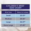 Rodger Wireless Bedwetting Alarm Kit - Bed Wetting System for Kids - Two Moisture Sensing Briefs, Waterproof Bed Pad, Guide Book, Free Mobile App - Child, Navy, Small view 3
