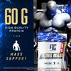Ronnie Coleman Signature Series King Mass XL Mass Gainer Protein Powder  Vanilla Ice Cream Weight Gainer with 60g Protein, 180g Carbohydrates, 1,000+ Calories, Creatine & Glutamine  10 Pound view 3