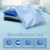 100 pcs 13" x 19" Large Clear Resealable Cellophane Bags for Packaging Products Self-sealing Gift Bag Self-adhesive for Gifts Clothes Small Business Plastic Goodie Bags,Thank you Stickers view 3