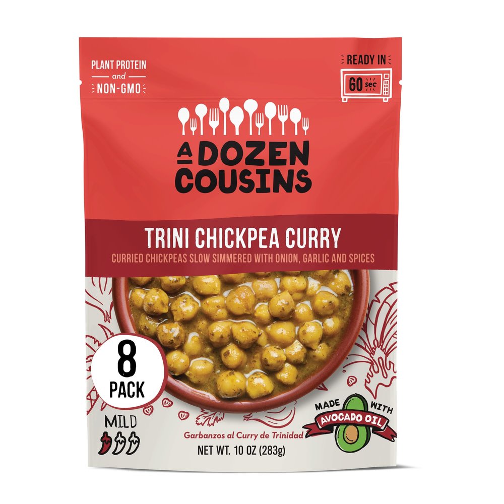A Dozen Cousins Trini Chickpea, 8 Pack