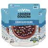 A Dozen Cousins Meals Black Beans Ready to Eat, Vegan and Non-GMO Seasoned Beans Made with Avocado Oil (Cuban Black Beans, 12-Pack) view 1