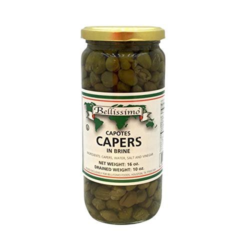 Bellisimo Capers In Brine 16oz