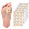 120 Pcs Foam Corn Cushions Corn Pads Soft Shoes Sticker Waterproof Toe Pads for Corn Callous and Feet Protectors view 1