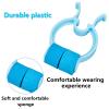 Frienda Nose Stop Clips Nasal Nose Stopper Clips Plastic Foam for Emergency or Accident(10 Pieces) view 3