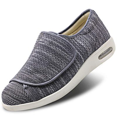 Womens Proven Foot Pain Relief Diabetic Shoes with Arch Support,Memory Foam Insole Wide Width Walking Orthopedic Edema Swollen Feet Arthritis Indoor/Outdoor Dark Gray