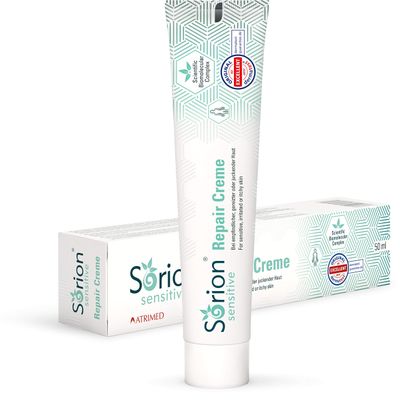 Sorion Cream Sensitive - Ayurvedic Care for Skin Irritation, Neurodermatitis and Psoriasis