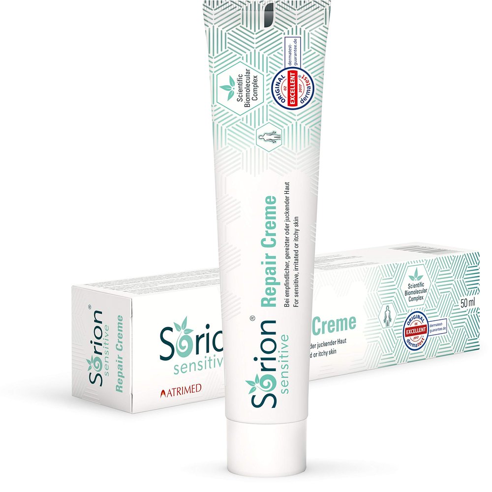 Sorion Cream Sensitive - Ayurvedic Care for Skin Irritation, Neurodermatitis and Psoriasis