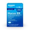Amazon Basic Care Guaifenesin Extended-Release Bi-Layer Tablets, 600 mg, 12 Hour Expectorant for Chest Congestion and Mucus Relief, Cough Medicine, 60 Count view 1