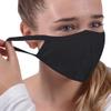 10-Pack Reusable Washable Double Layer Cotton Poly Face Mask, Black, Unisex view 3