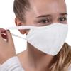 10-Pack Reusable Washable Double Layer Cotton Poly Face Mask, White, Unisex view 3
