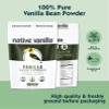 Vanilla Bean Powder - 8 oz - Premium 100% Pure Ground Vanilla Bean Powder - For Cooking, Baking, Coffee, Smoothies & Desserts - No Fillers or Additives, Raw & Unsweetened - Native Vanilla view 2