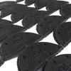56Pcs Rubber Heels Toe Plates Shoe Heel Taps Heel Repair Pad Replacement Shoe Repair Top view 4