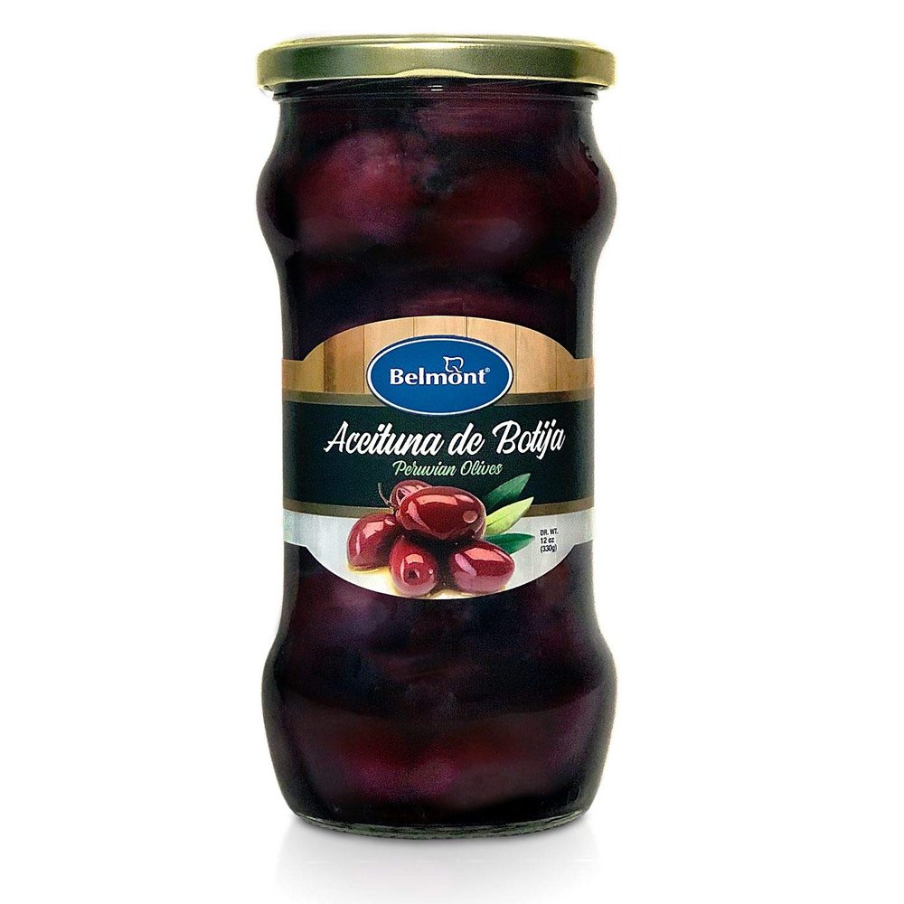 Belmont Aceitunas de Botija Peru | Peruvian Olives 20 oz