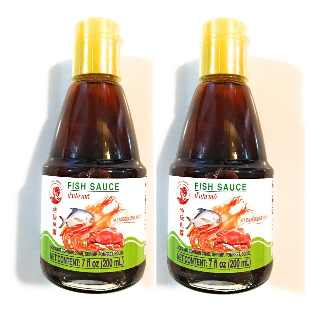 2 Pack Cock Brand Fish Sauce (7 Fl Oz Each)