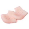 AnHua 2 Pair Reusable Useful Foot Care Tool Soft Medical Silicone Insoles Moisturizing Gel Heel Socks Cracked Foot Skin Care Protector (Skin Color) view 3