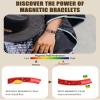 Jecanori Pure Copper Bracelet for Men, Ultra Strength Magnetic Cross Bracelets for Men, Mens Copper Cross Bracelet, Jewelry Gift with Sizing Tool view 4
