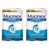 Mucinex 12 hour Chest Congestion Medicine, Chest Congestion Relief, Expectorant, Lasts 12 hours, Powerful Symptom Relief, Extended-Release Bi-layer tablets, Value Size, 68 count (Pack of 2) view 1