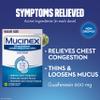 Mucinex 12 hour Chest Congestion Medicine, Chest Congestion Relief, Expectorant, Lasts 12 hours, Powerful Symptom Relief, Extended-Release Bi-layer tablets, Value Size, 68 count (Pack of 2) view 3