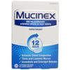 Chest Congestion, Mucinex Expectorant 12 Hour Extended Release Tablets, 20ct, 600 mg Guaifenesin with Extended Relief of Chest Congestion Caused by Excess Mucus. Thins and Loosens Mucus (Pack of 3) view 1
