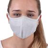 10-Pack Reusable Washable Double Layer Cotton Poly Face Mask, Gray, Unisex view 2
