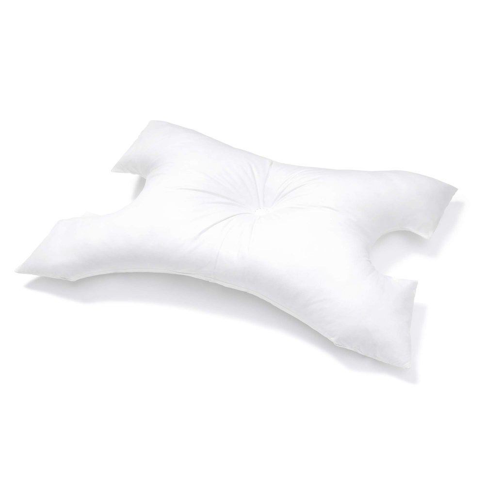 CPAP Pillow by Pillows with a Purpose - Jumbo Size - Unique Design with Contoured Cut-Outs - Hypoallergenic with Cover Included