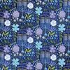 Jillson Roberts Hanukkah Wrapping Paper, Floral Menorah, 6 Jumbo Rolls 10 feet x 30 inches view 1