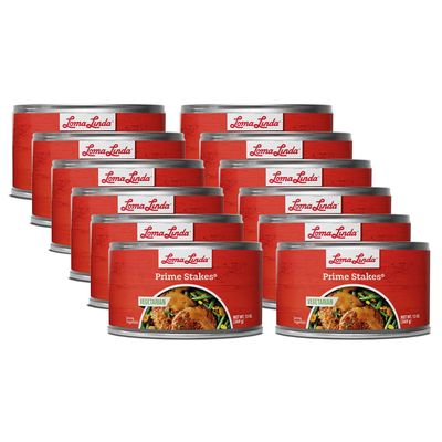 Loma Linda - Plant Based Meats (Loma Linda Prime Stakes (13 oz.), 12 Pack)
