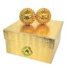 A American Ayurveda Hand Massage Ball Therapy, 1.5 in Gold Balls with Magnets view 3