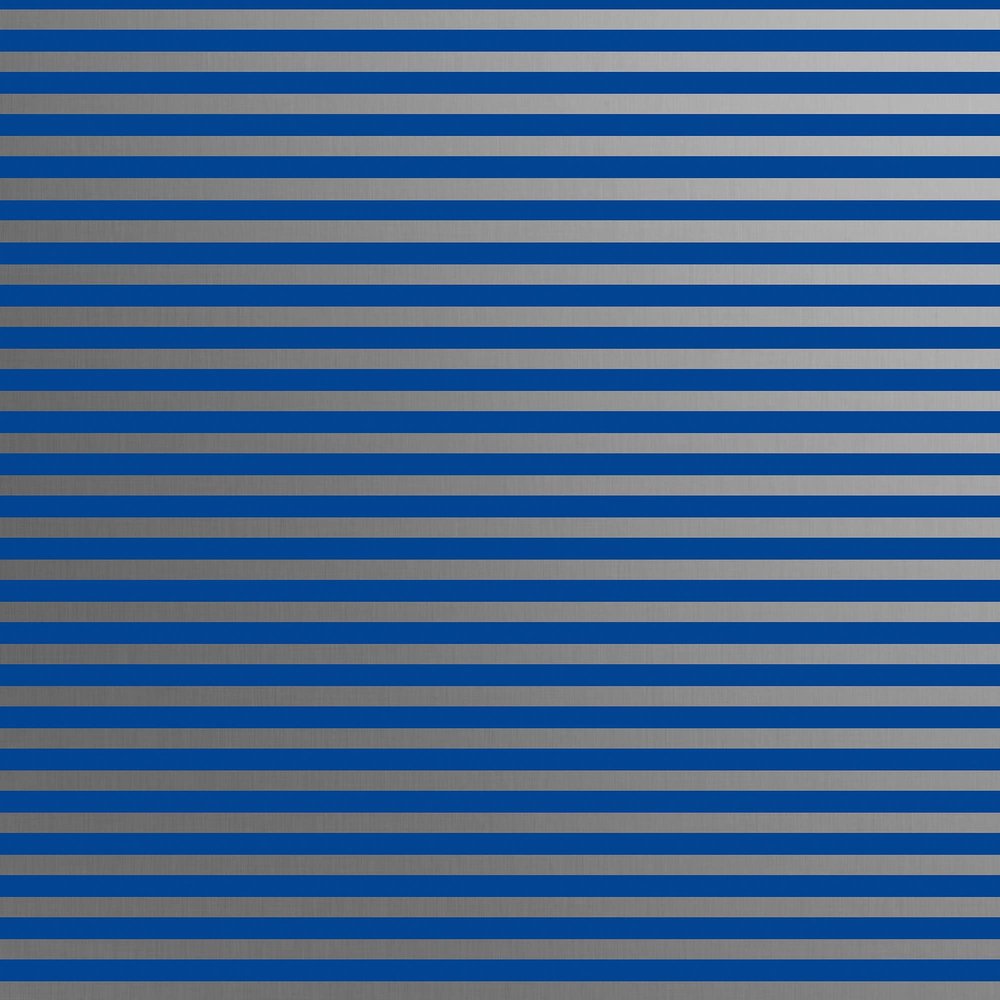 Jillson Roberts Hanukkah Wrapping Paper, Blue Silver Stripe, 6 Jumbo Rolls 10 feet x 30 inches