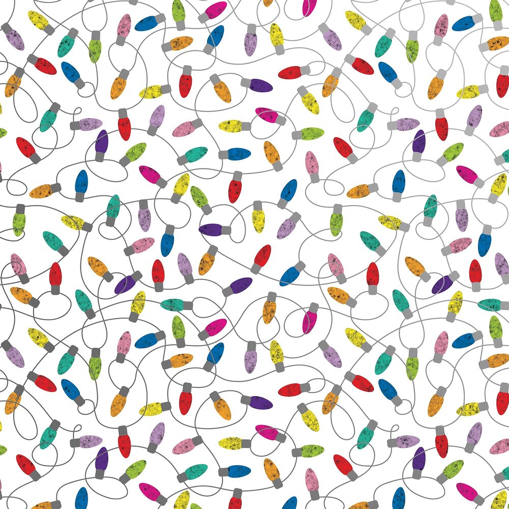 Jillson Roberts Bulk Wrapping Paper, Holographic Lights, 1/4 Ream 208 feet x 24 inches