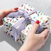 Jillson Roberts Bulk Wrapping Paper, Holographic Lights, 1/4 Ream 208 feet x 24 inches view 2