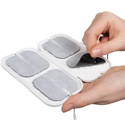 TENS 7000 TENS Unit Pad Holder, Holds (4) 2" X 2" Or (2) 2 x 4 TENS Unit Replacement Pads