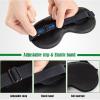 Sleep Mask for Women and Men 2 Pcs Eye Mask for Sleeping Adjustable Strap Blackout Silk Sleep Eye Masks Soft Eye Covers Blindfolds Black 2 Pack view 2