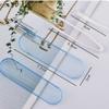 5 Pieces Portable Invisible Lens Stick Tool Case Set Mini Travel Plastic Contact Lens Box Holder Case(Inserter/Remover+Tweezer with Soft Tip), Color Random view 2