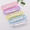 5 Pieces Portable Invisible Lens Stick Tool Case Set Mini Travel Plastic Contact Lens Box Holder Case(Inserter/Remover+Tweezer with Soft Tip), Color Random view 3
