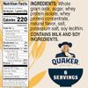 Quaker Protein Instant Oatmeal, Maple Brown Sugar, 12g Protein per Serving, Whole Grains, No Artificial Flavors, No Added Colors, 2.11 oz Packets, (6 Pack) view 2