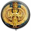 Avalokiteshvara Statue Pill Box,Candy Box, Statue of Thousand Armed Avalokiteshvara Jewelry,Gift for him,Art Gifts Charm Jewelry view 1
