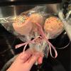 200 pcs Clear 4" x 6" Flat Cello Cellophane Bags Poly Treat Bags 2.8 mils for Gift Wrapping, Bakery, Cookie, Candies, Toast, Dessert, Party Favors Packaging with Color Twist Ties,Heat Sealable Cookie Bags view 2
