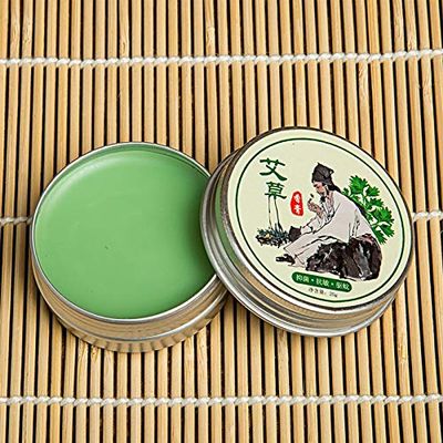 20g Repair Essential Oil Relief Arthritis Neck Backache Herbal Moxa Moxibustion Cream Balsam Mugwort Health Tools