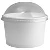 1000-Count 3 oz Plastic Dome Lids Clear Color | Fits Perfectly on 3 oz Cups for Takeout and Desserts | Frozen Dessert Supplies view 3