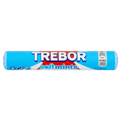 Trebor Softmint Spearmint Roll (Pack of 40)