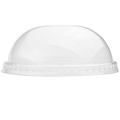 UNIQ 1000-Count 16 oz Clear Dome Ice Cream Cup Lids Transparent Color | Plastic Lids Fit Perfectly for Cups | Frozen Dessert Supplies