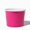 UNIQ [1,000 Count Pink Disposable Ice Cream Bowls - 16 oz Paper Ice Cream Cups Disposable - Perfect For Hot or Cold Foods! Many Colors & Sizes - Ice Cream Bar Supplies Frozen Dessert Supplies view 2