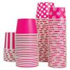 UNIQ [1,000 Count Pink Disposable Ice Cream Bowls - 16 oz Paper Ice Cream Cups Disposable - Perfect For Hot or Cold Foods! Many Colors & Sizes - Ice Cream Bar Supplies Frozen Dessert Supplies view 3
